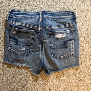 American eagle shorts with lace pockets